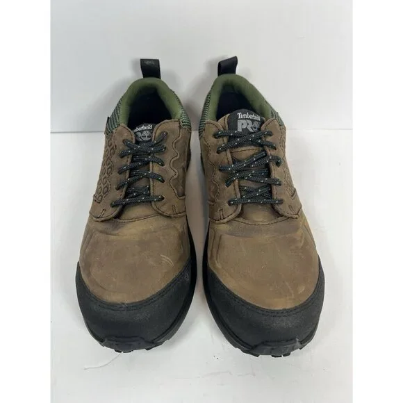 Timberland PRO Reaxion Composite Safety Toe brown sneaker NEW Men's 7M Women’s 9 - Picture 2 of 6